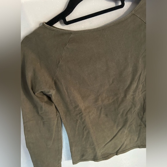 Tristan & Iseut | vintage cotton blend crew neck long sleeve tee | size s - Picture 3 of 7